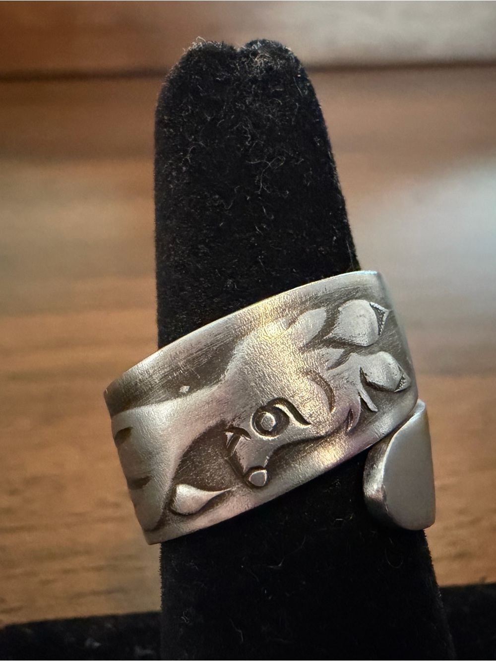 Stainless Bambi Spoon Ring